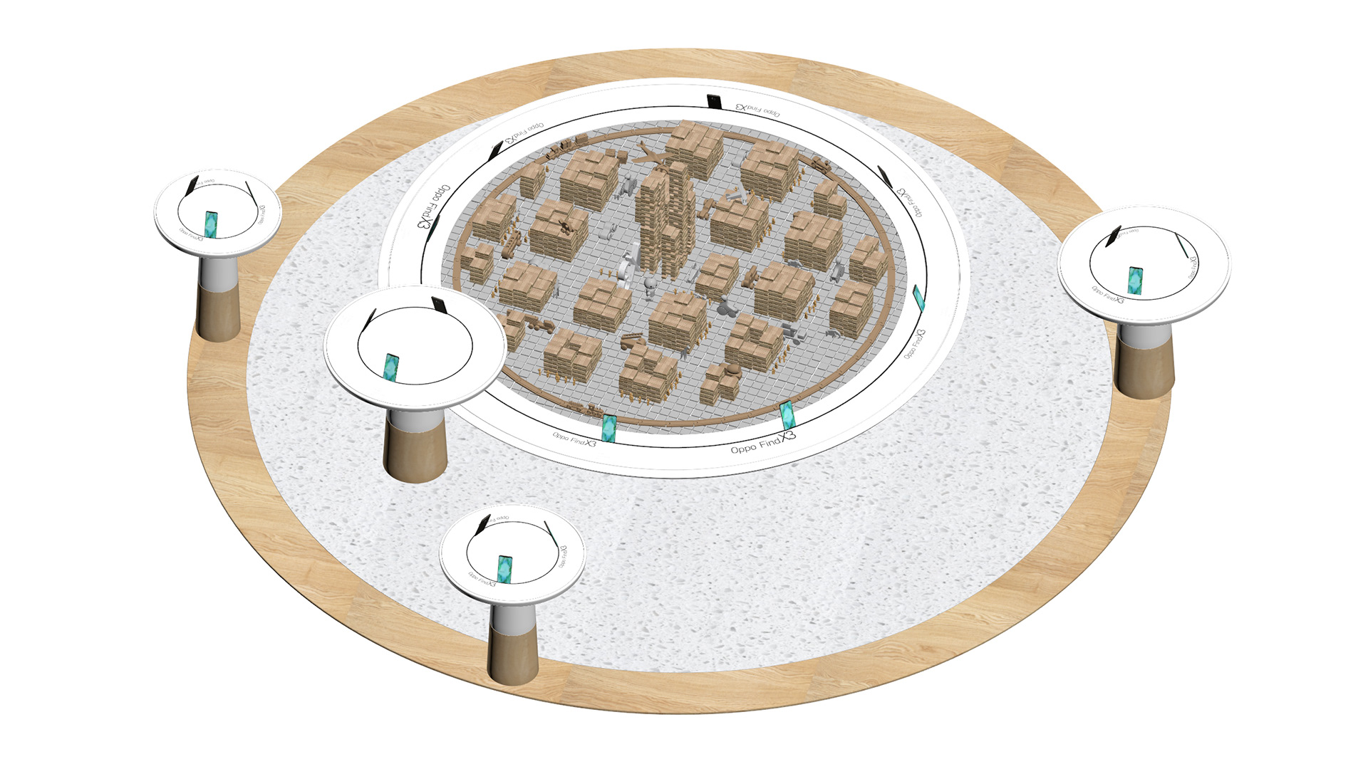 OPPO MWC Barcelona 展位设计丨西班牙巴塞罗那-34
