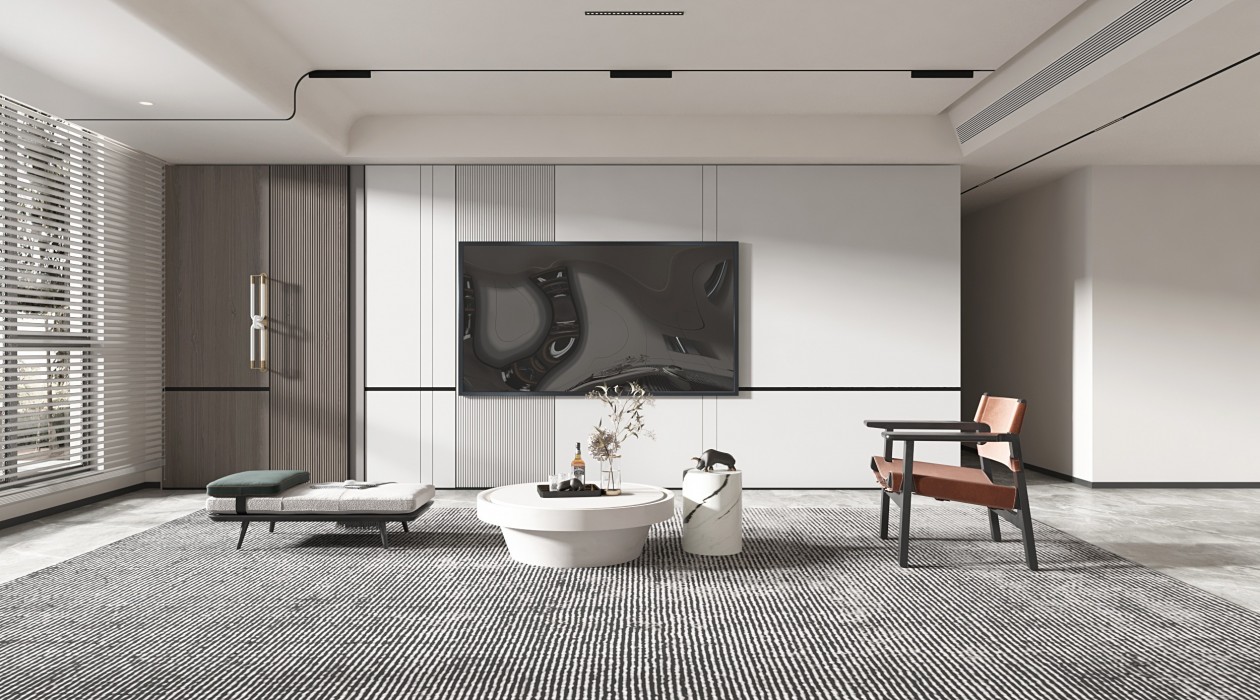 现代简约客餐厅来一组-4