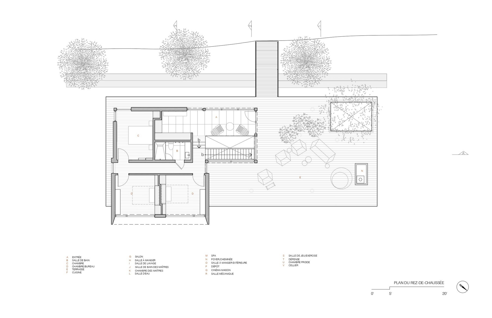 反坡住宅丨加拿大丨YH2 Architecture-18