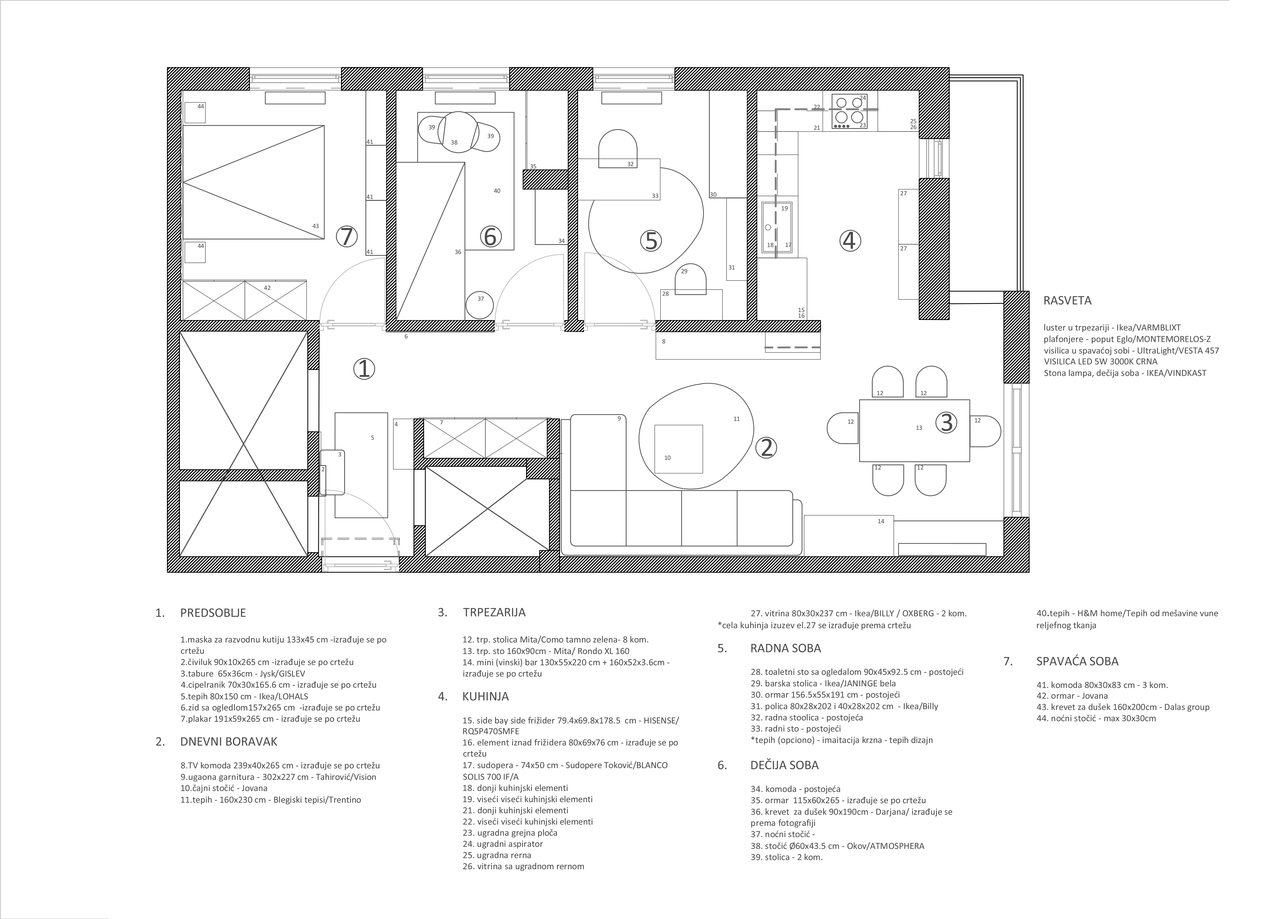 Stara Pazova家庭公寓-8