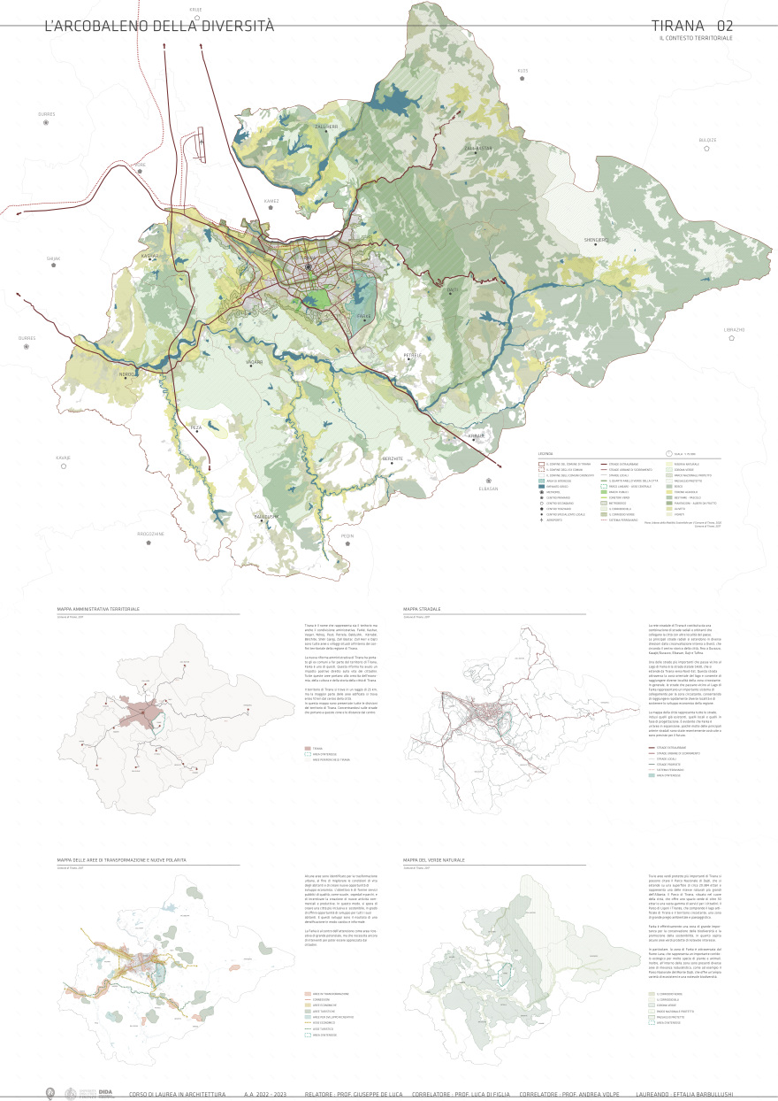 "L'ARCOBALENO DELLA DIVERSITA", Urban Analysis, Farka-1