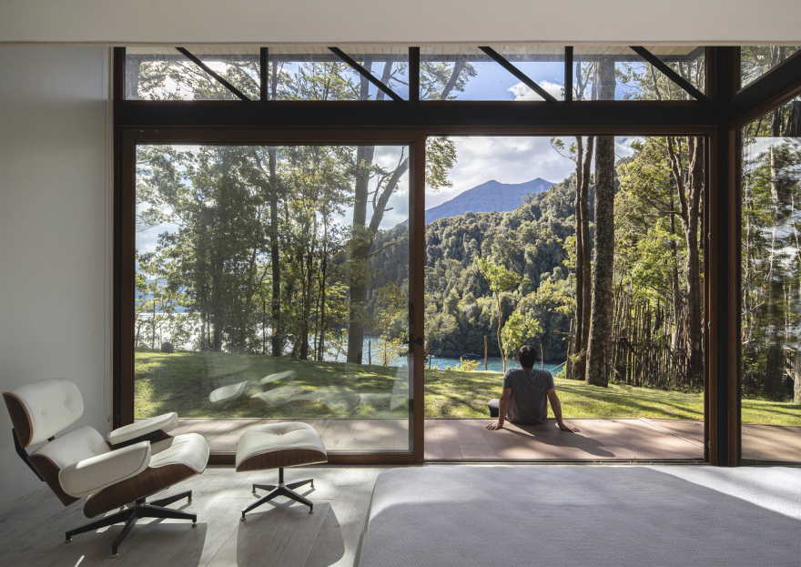智利 Patagonia 湖畔复杂建筑设计丨Estudio Base Arquitectos-23