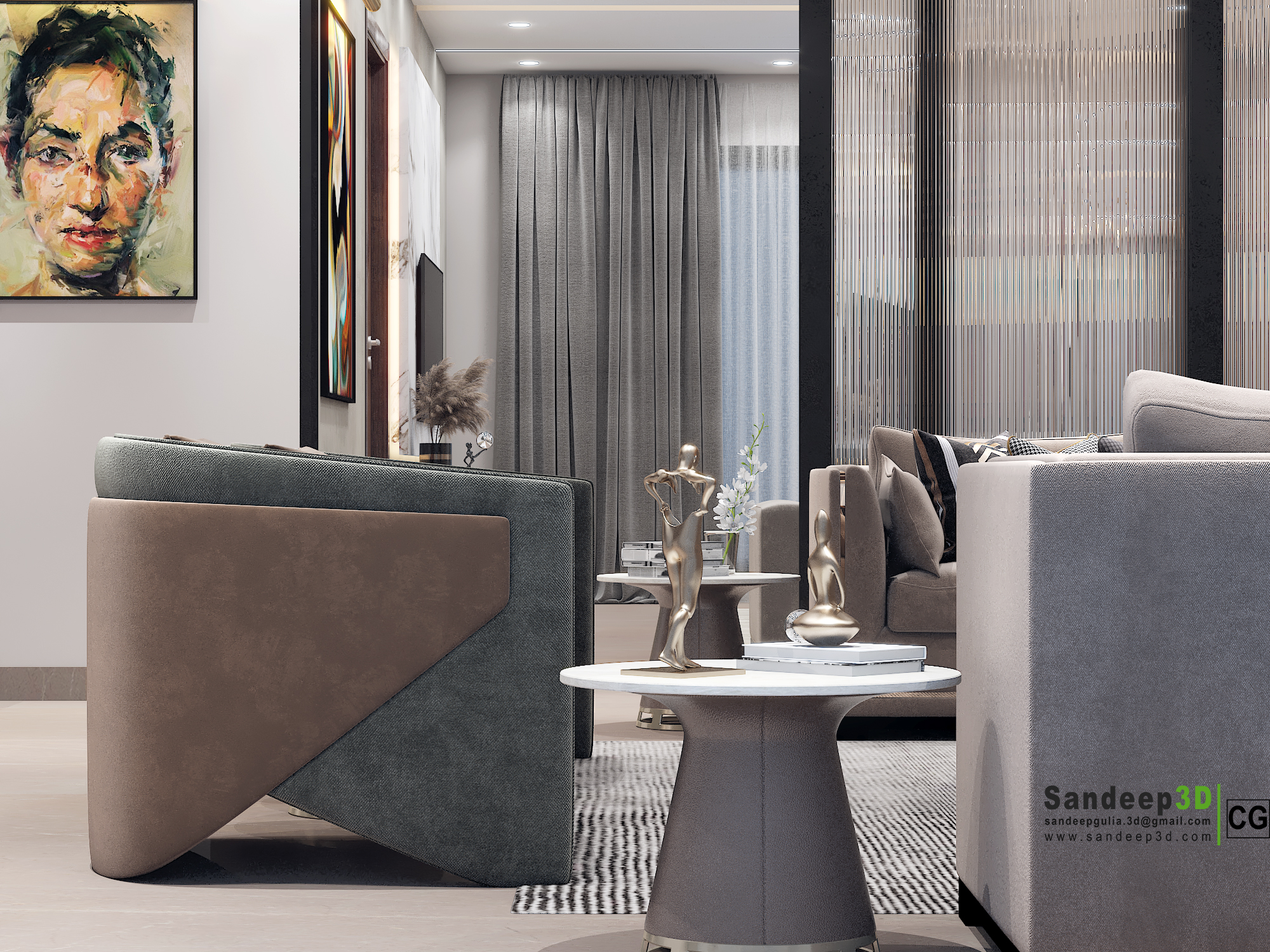 起居和休闲区-9