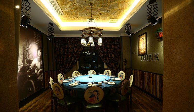 《千里之外》的爱情故事·泰州小厢房餐厅设计-29