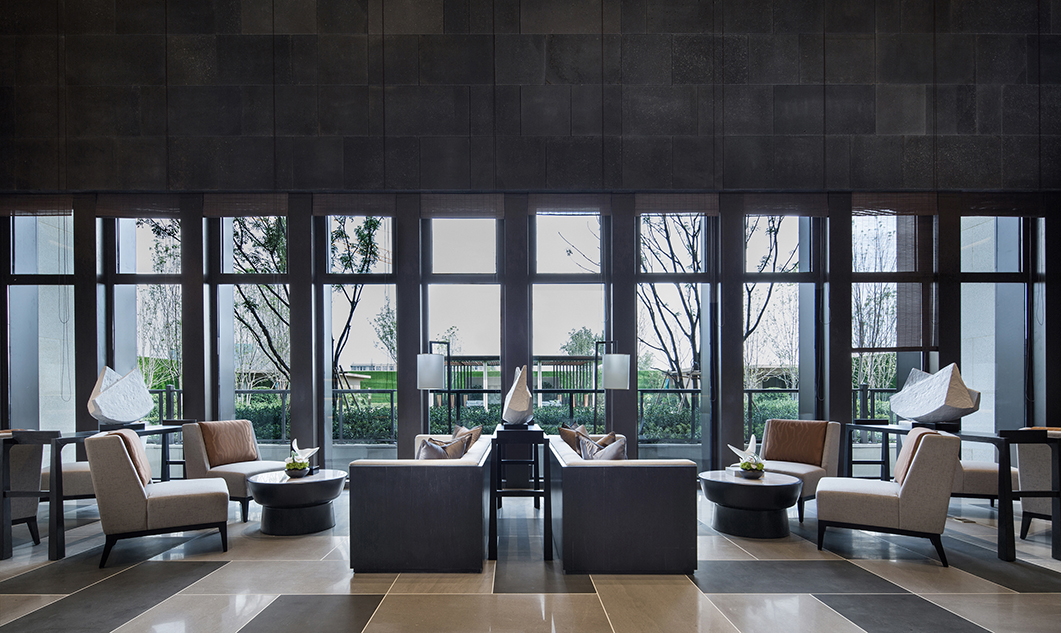 徐州万科翡翠天御售楼处 | 幽微蕴藉，空灵清远-14