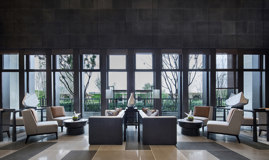 徐州万科翡翠天御售楼处 | 幽微蕴藉,空灵清远-14