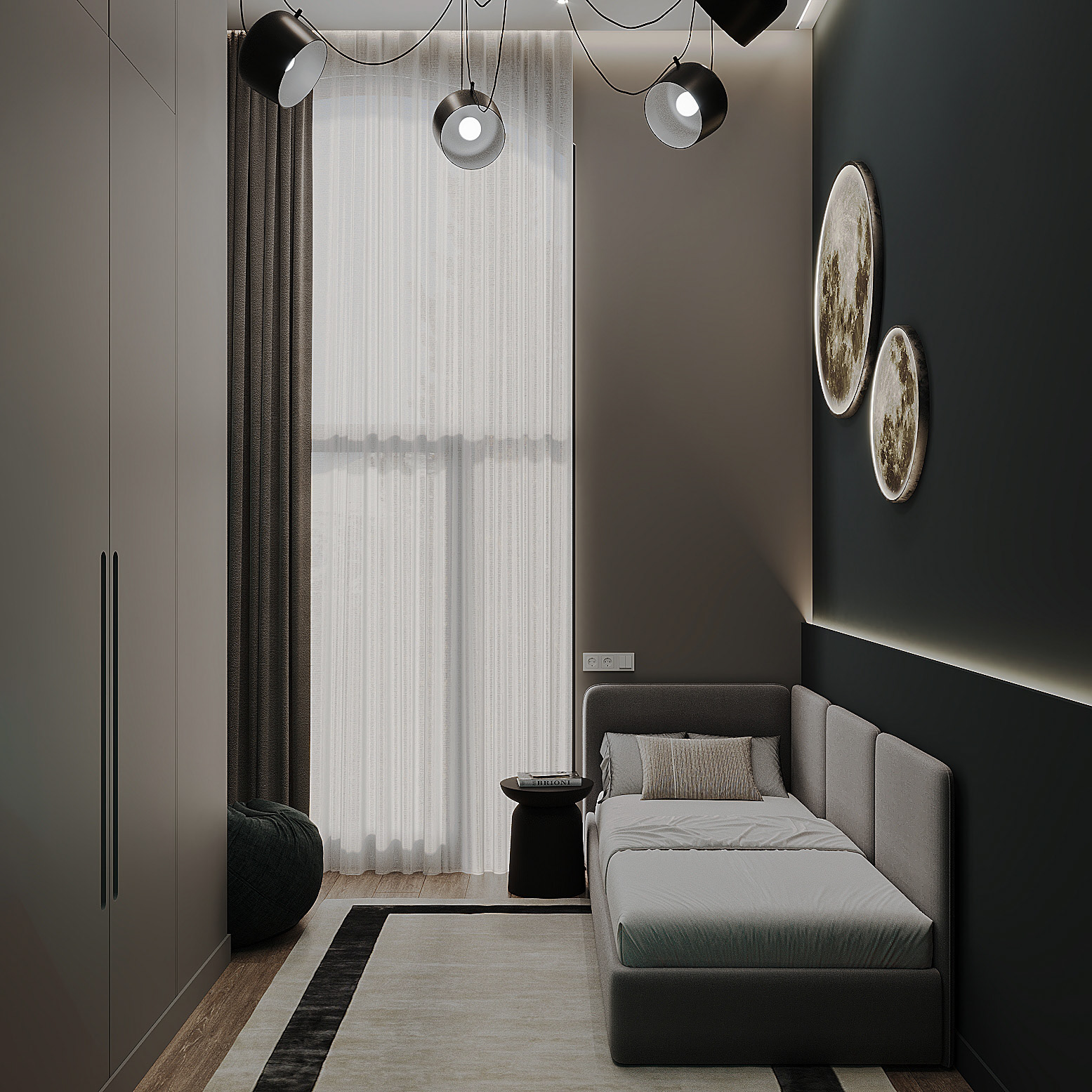 现代公寓室内设计丨亚美尼亚丨Nelly Manukian,toon.project-34