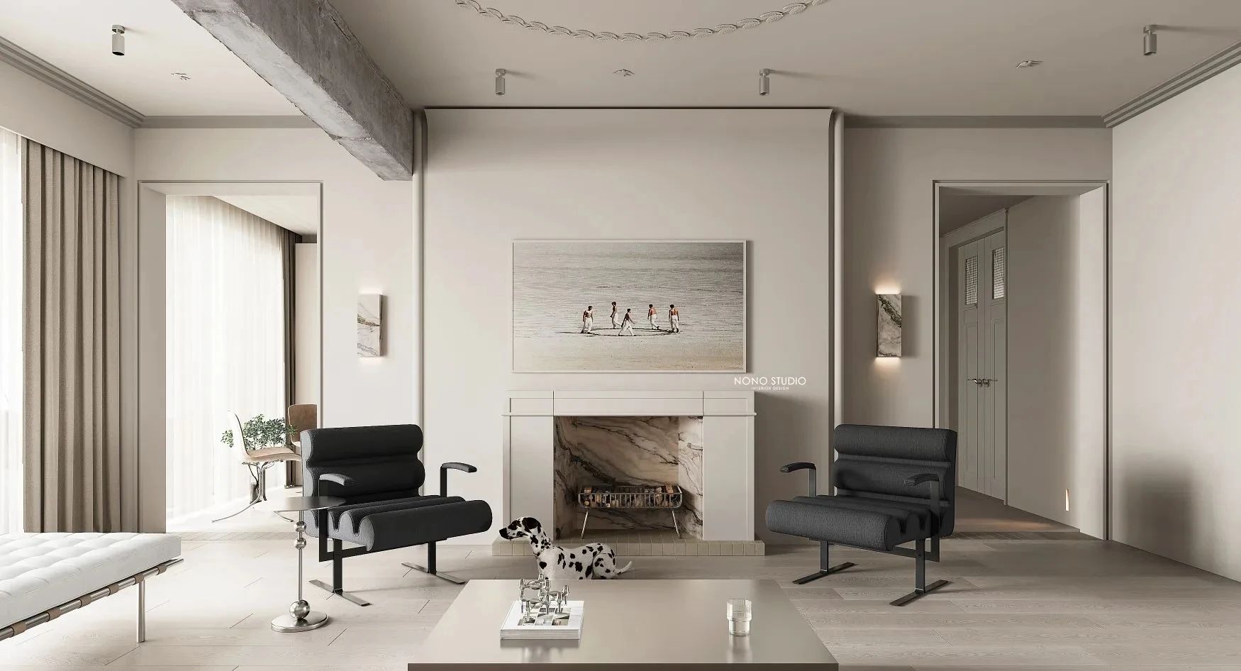 悬浮式电视背景墙设计-81