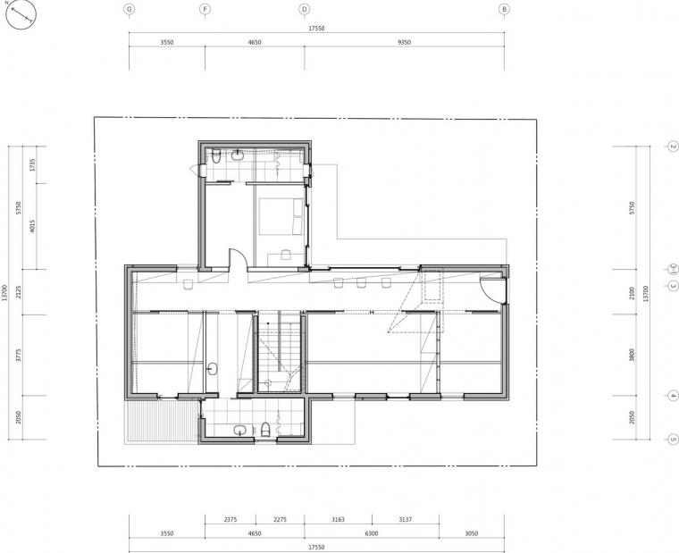 韩国红房子别墅丨ISON Architects-39