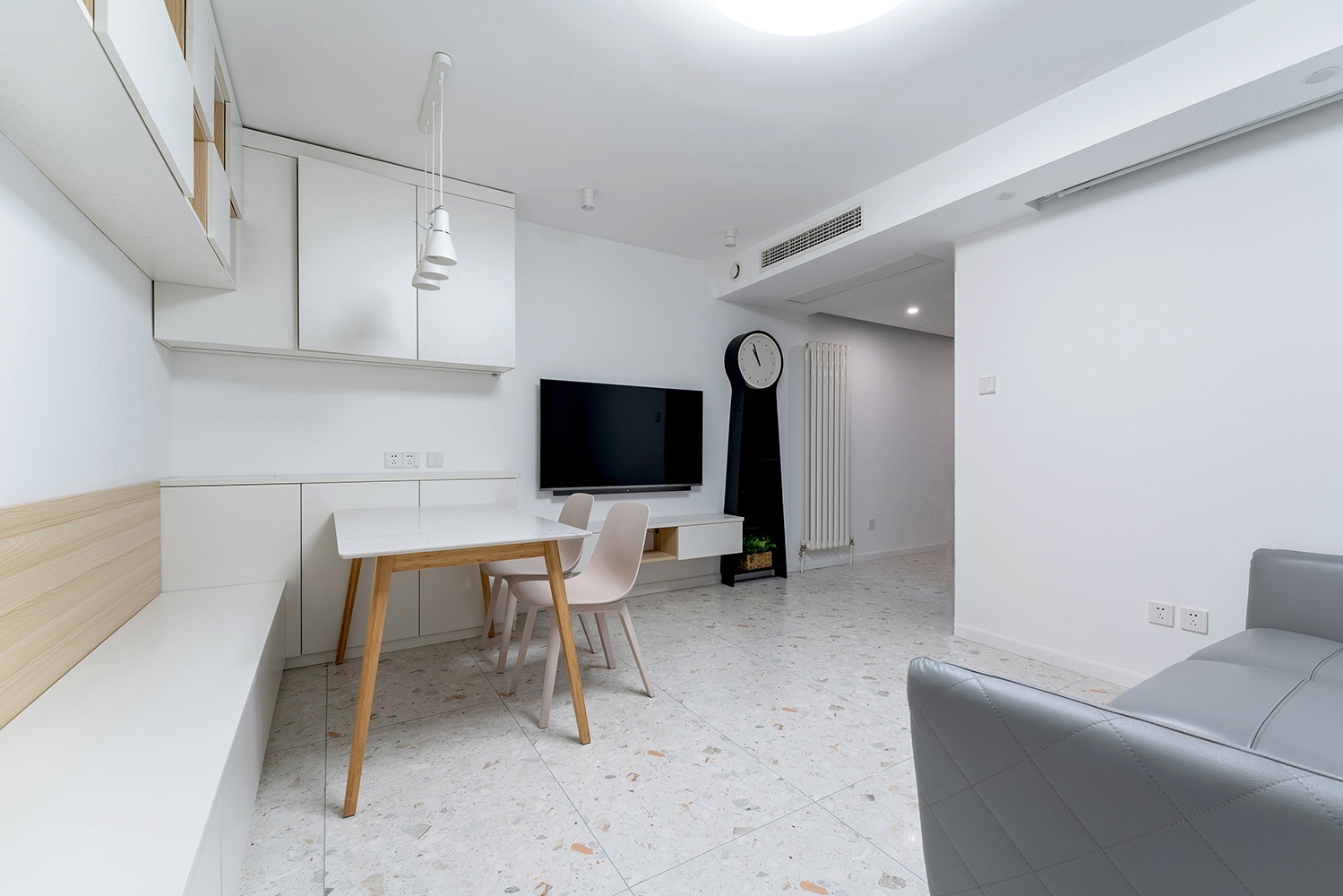 「久栖设计」两居改三居轻松满足三代人，还能多出个洗衣间-1