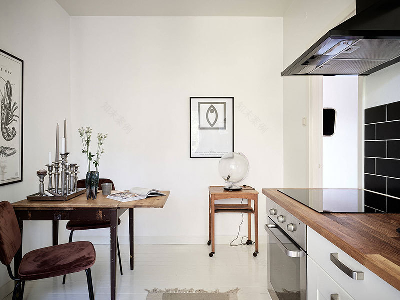 简约北欧风一居室公寓设计-13