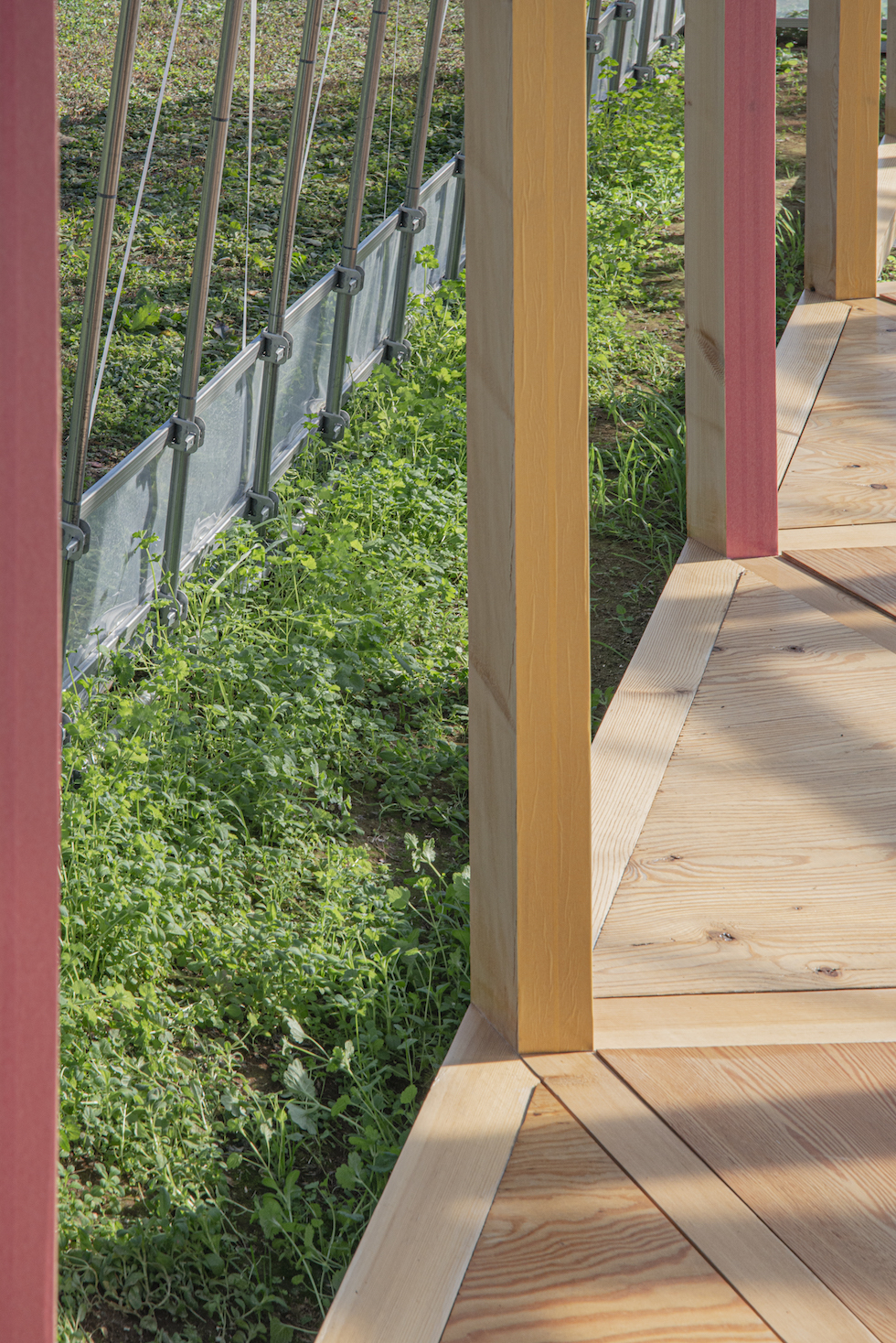 “绿色基地”装置丨日本千叶丨UENOA architects-23