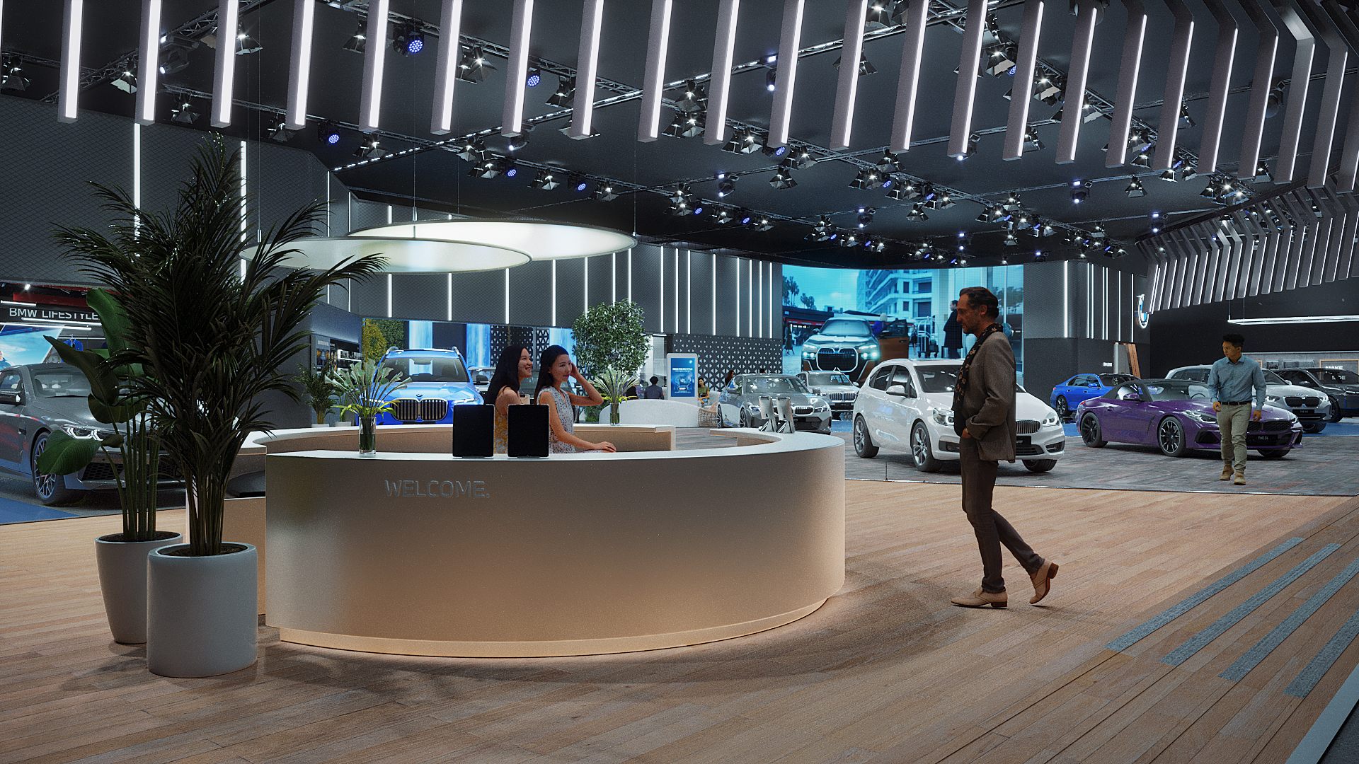 2023 宝马汽车展丨Sean Kim,Anika Kim-9