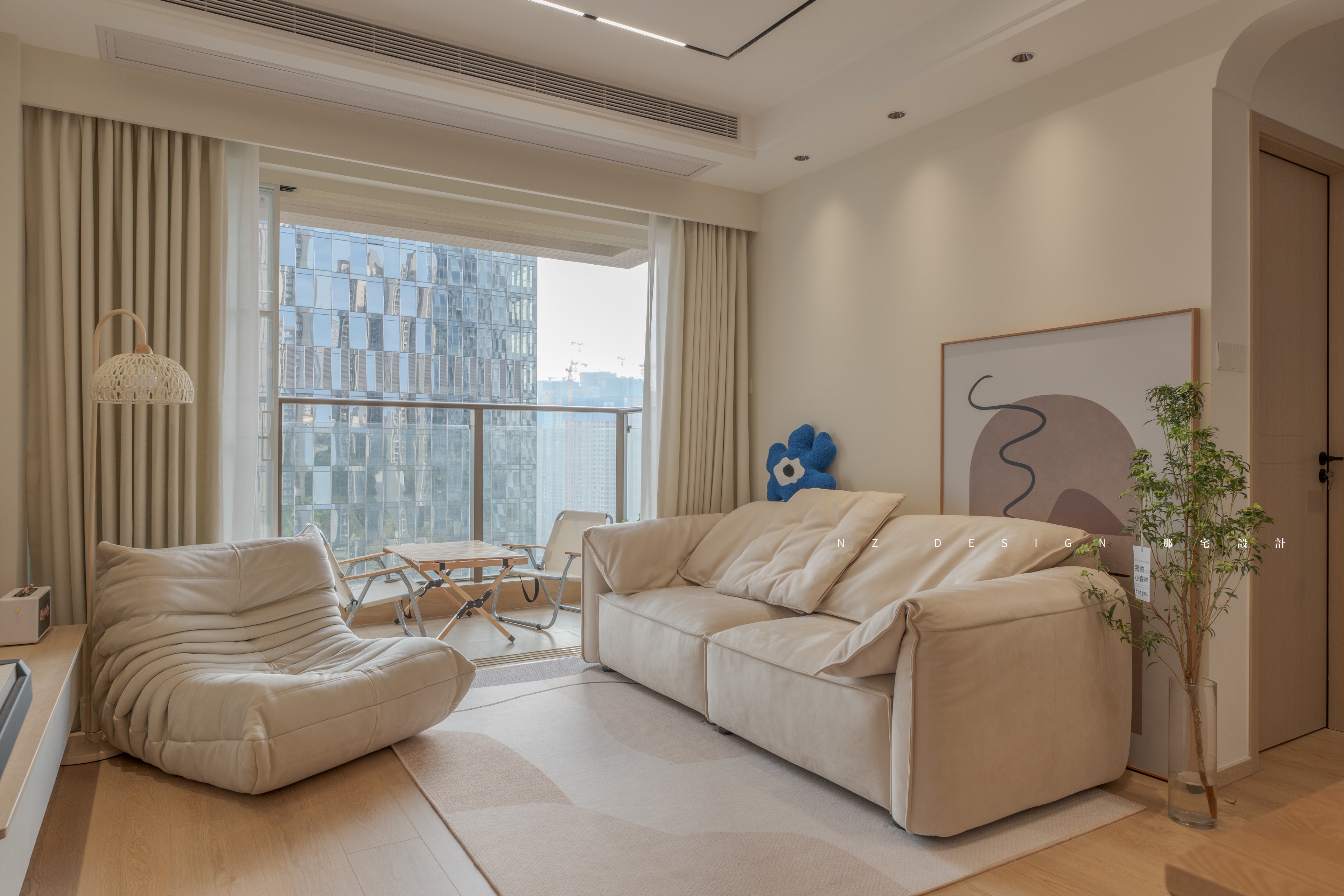 日式原木风家庭空间设计丨中国深圳丨那宅设计事务所-35