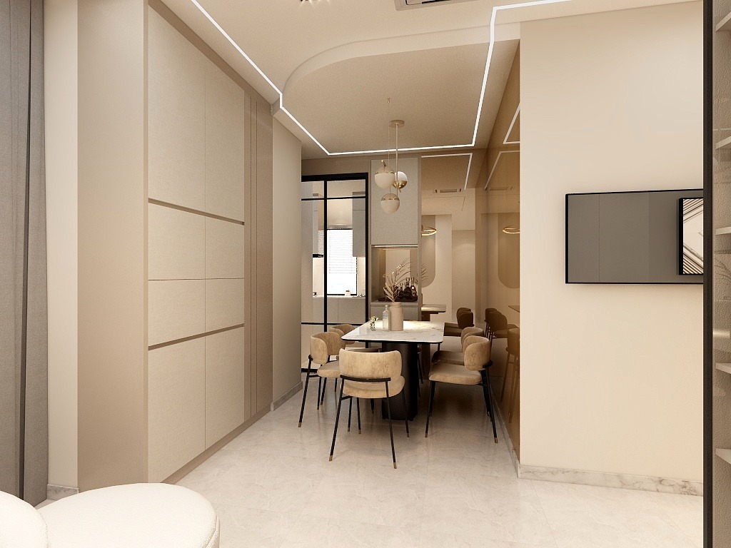 Living / Kitchen /Bedroom-1