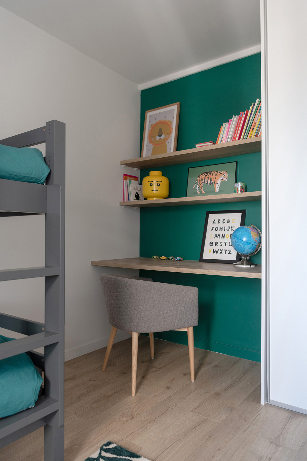 村庄房屋改造成现代别墅项目丨法国丨Soleil Noir（室内建筑师）,Skéa Designer-37