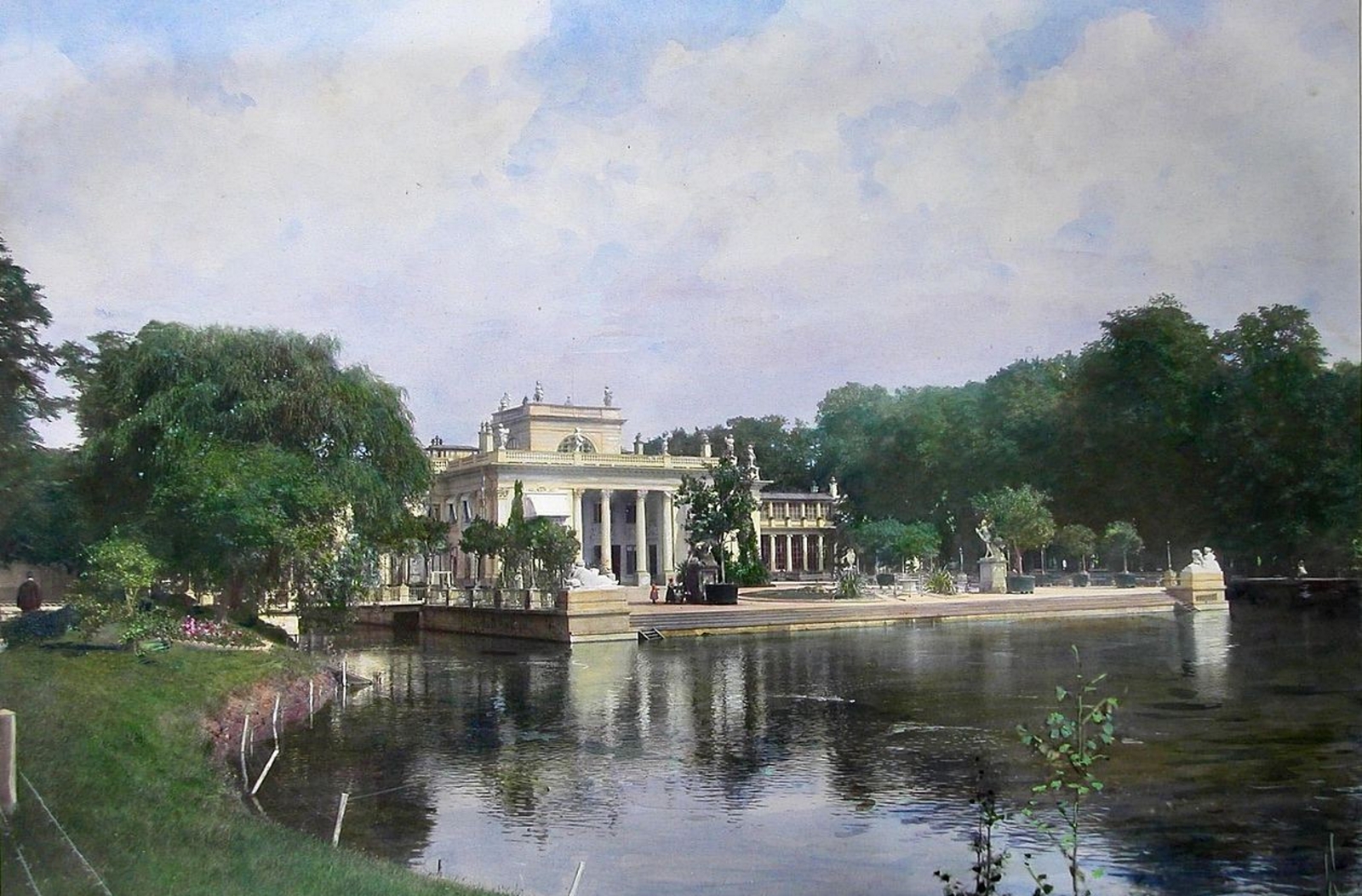 华沙皇家浴场公园内的岛屿宫丨波兰华沙丨蒂尔曼·冯·加默伦,多米尼克·梅林等-37