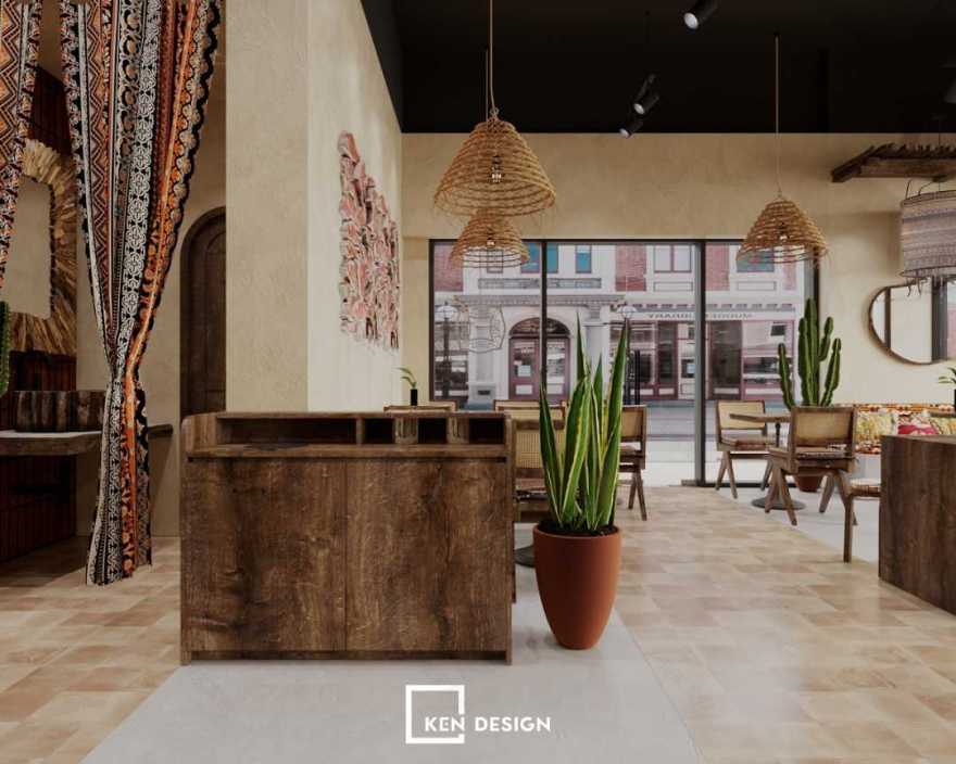 An Nam咖啡馆设计丨越南胡志明市丨KenDesign的KTS团队-16