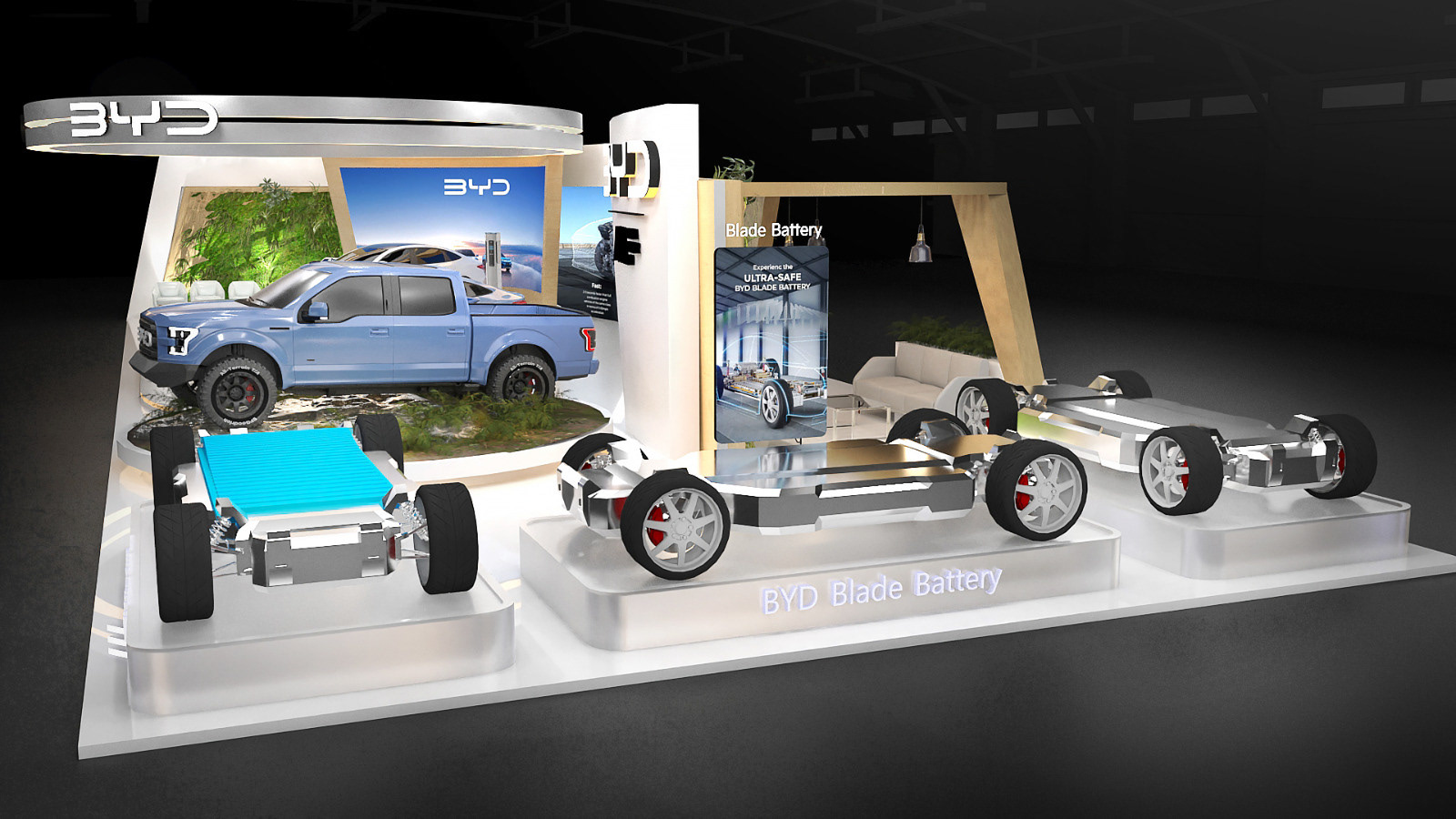 BYD Launch 汽车展厅-4