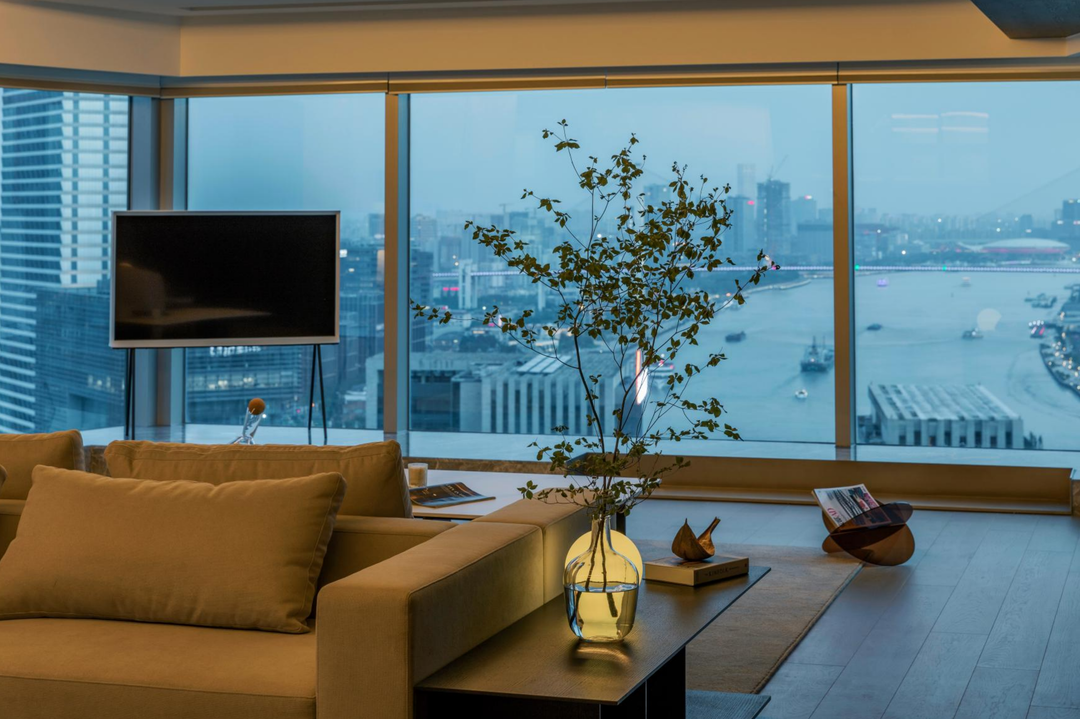 80㎡超凡视野客厅设计-28