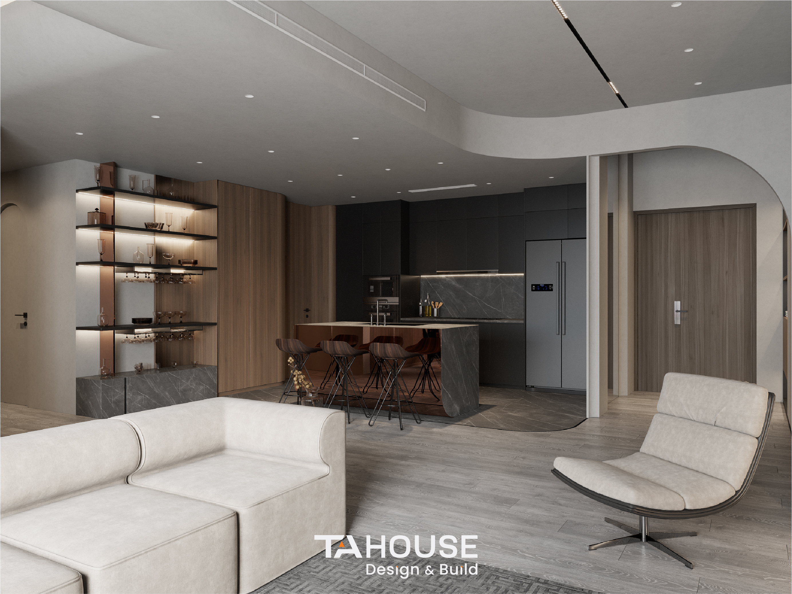 MIDTOWN APARTMENT 现代设计丨TA HOUSE-8