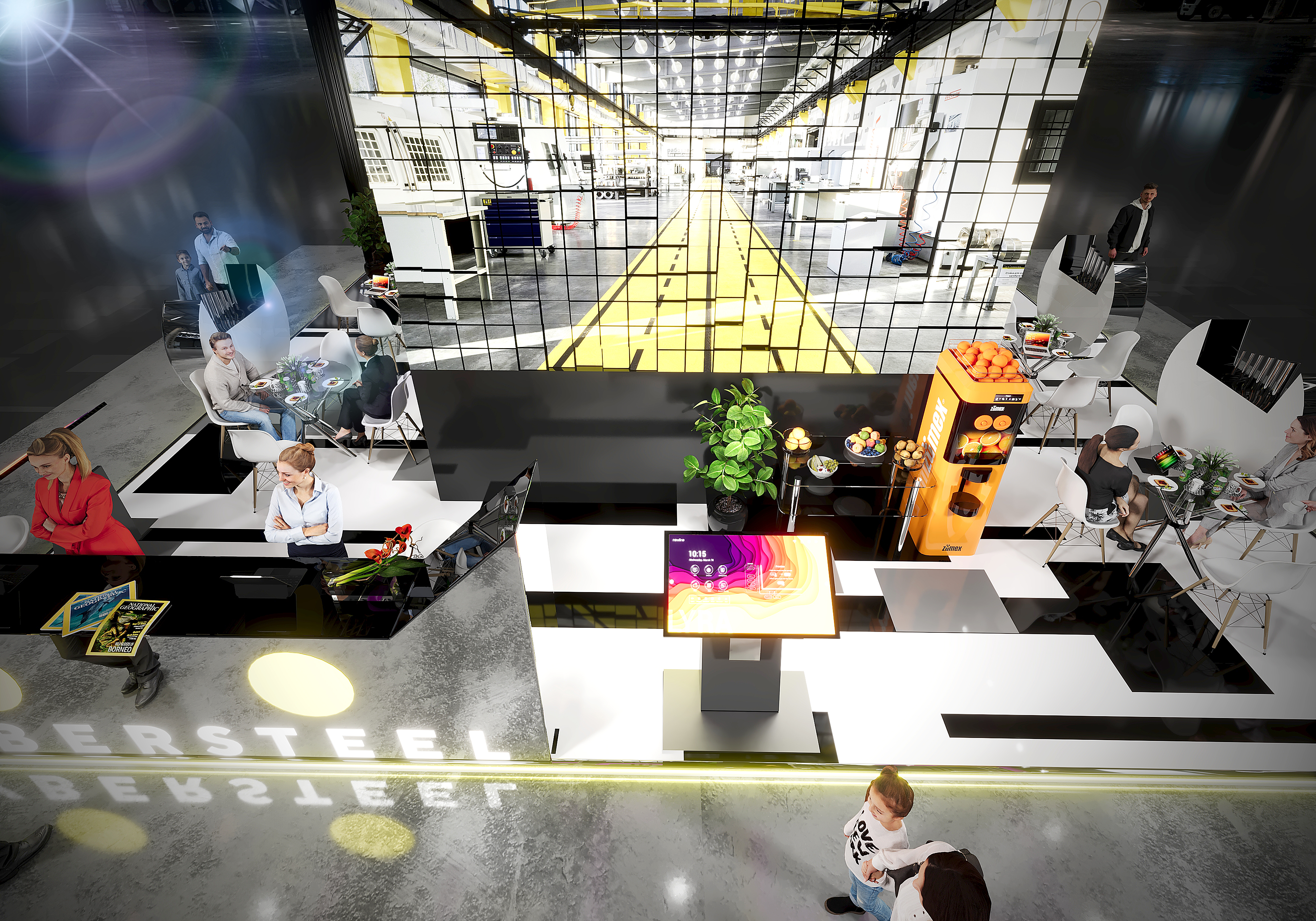 CYBERSTEEL展览展示架设计丨俄罗斯莫斯科丨Michail Koznev-30