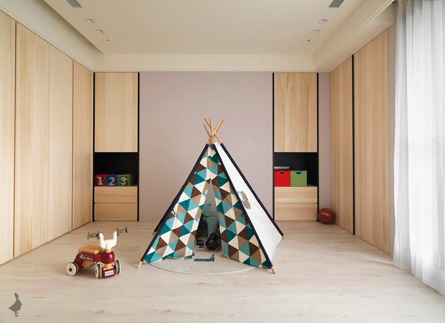 引舵·冠宇瑞空间设计 | 现代轻工业风水泥砖墙艺术涂鸦-14