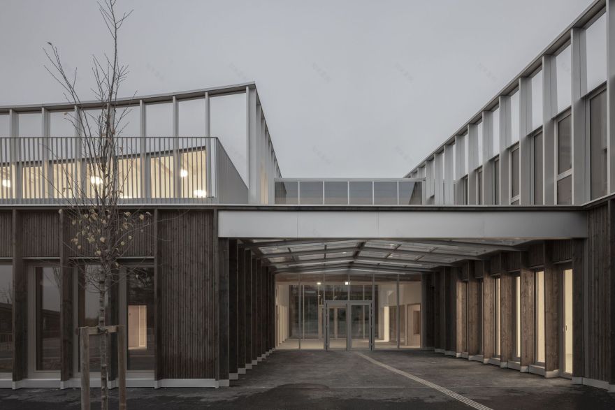 Les Violettes 学校综合体和娱乐中心丨法国丨HEMAA Architectes-37