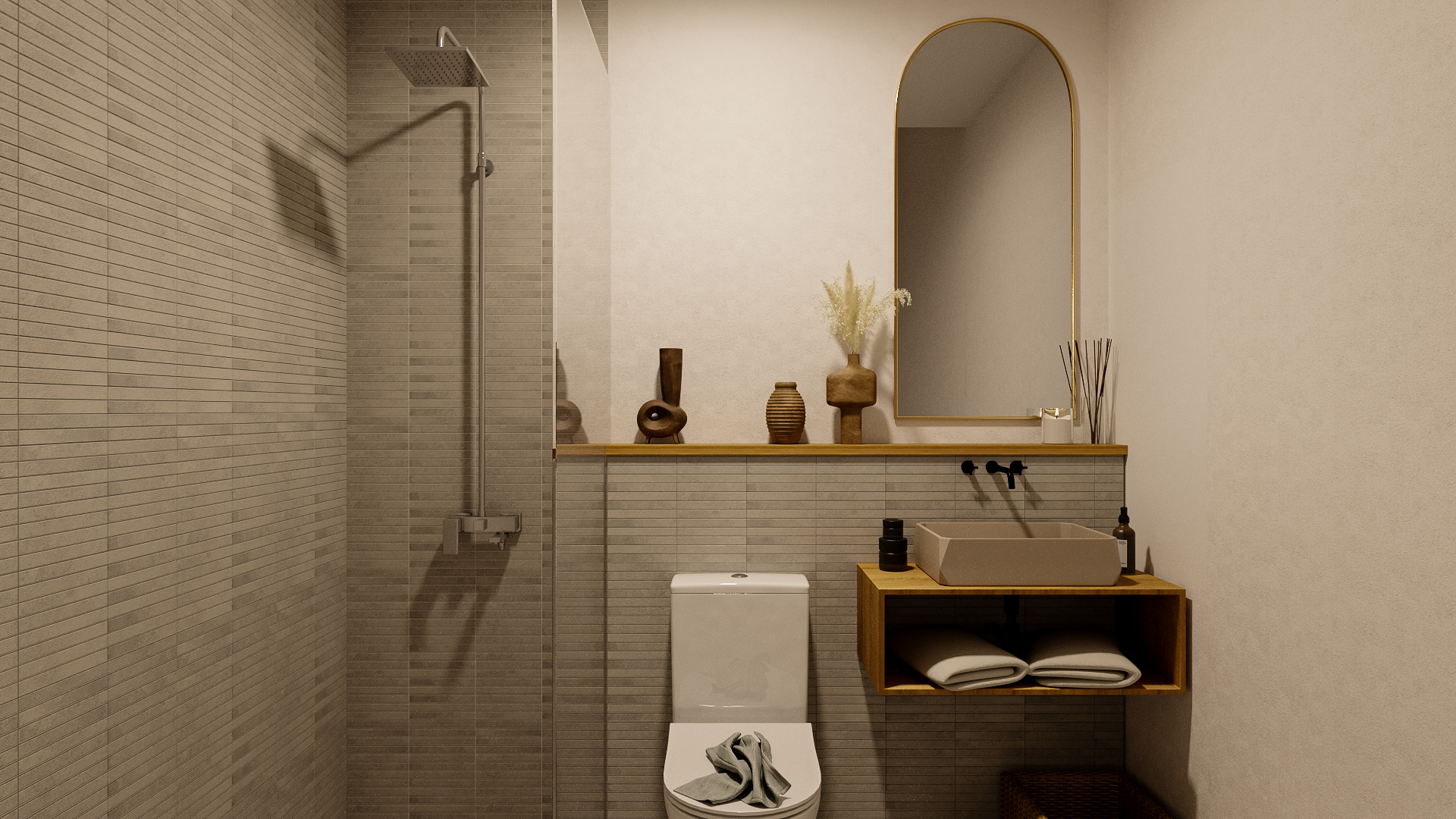 巴厘岛帕穆朗简约主义住宅丨印度亚南丨Own Design-17