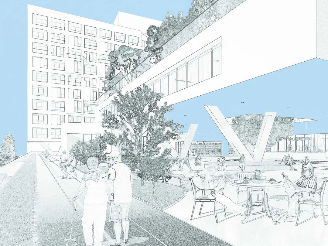 深圳龙岗区养老护理院丨中国深圳丨尼克建筑设计集团+中机国际工程设计研究院有限责任公司-37