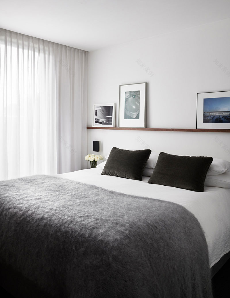 伦敦现代单身公寓的简约奢华-6