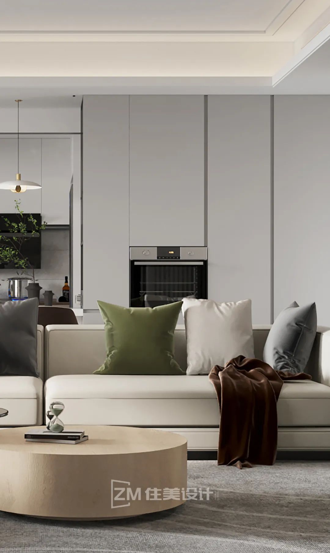 岸芷 · 长沙梅溪湖意式极简精装房改造丨中国长沙丨住美设计-38