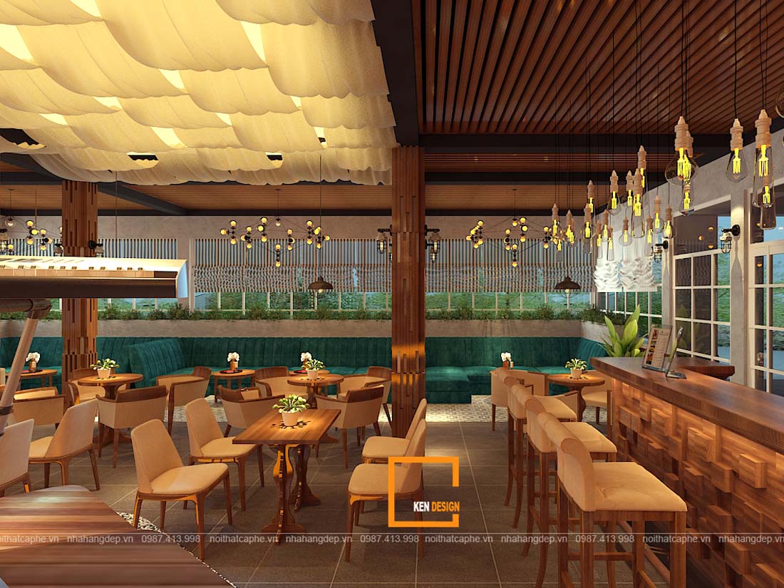 Sơn Tây 阮先生茶室卡拉 OK 设计项目丨越南河内丨Kendesign-26