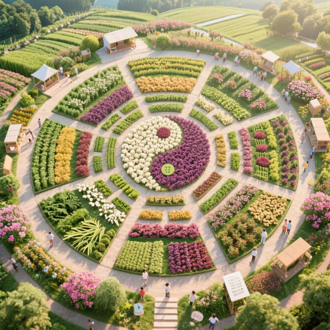 南方城市近郊100亩中草药农文旅规划设计建造与运营-50