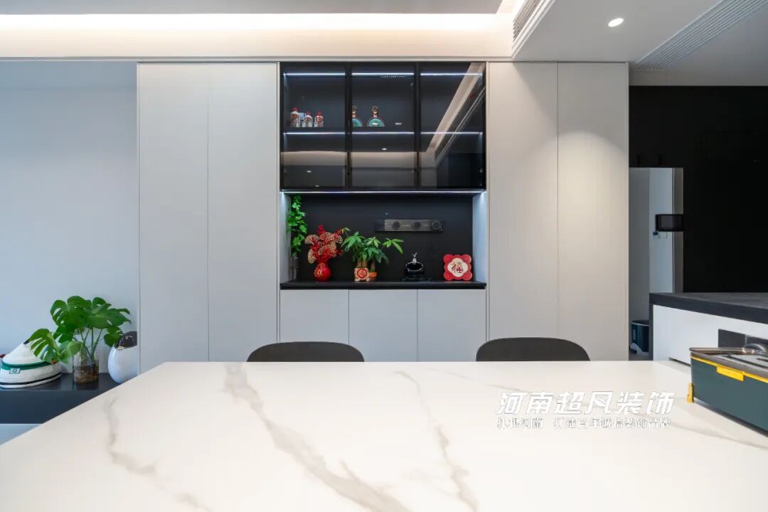 完工首发丨金水区美盛教育港湾，110平黑白灰极简风，色彩纯粹层次丰富-115