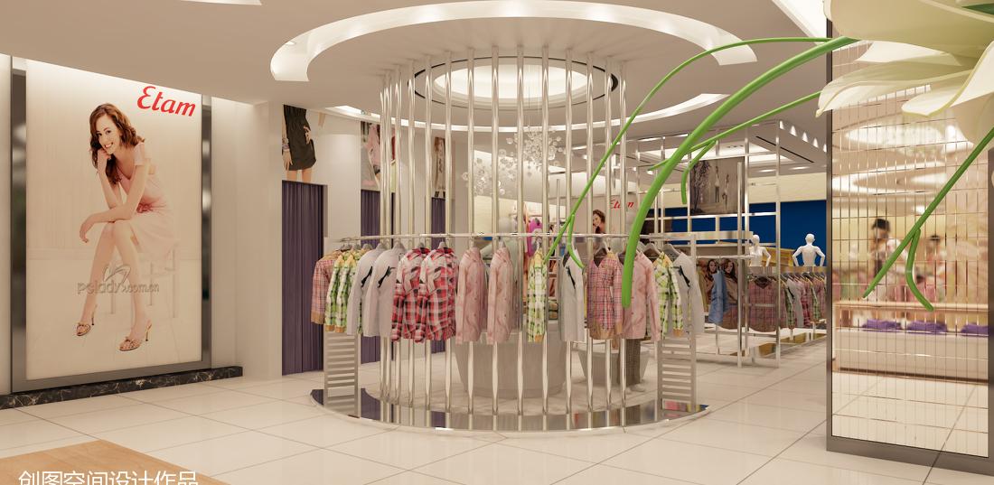 女性专属时尚空间——某女装商场室内设计解析-6