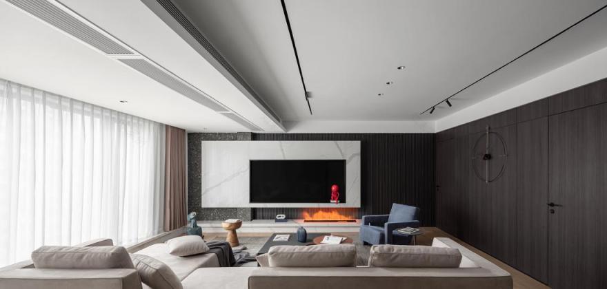 诗意江景私宅 · 现代主义的温馨栖居艺术-3