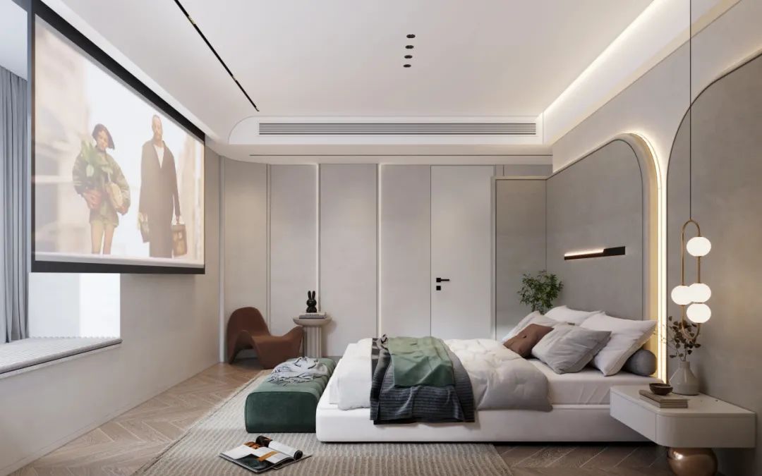 新湖明珠城现代简约大平层设计丨金螳螂家苏州新区店-30