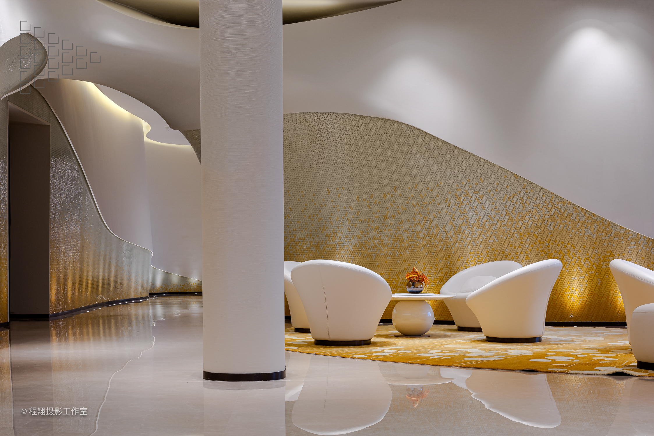 滨江·枫翠云轩售楼处丨中国杭州丨软装广州杜文彪装饰设计有限公司,硬装上海康业建筑装饰工程有限公司-8