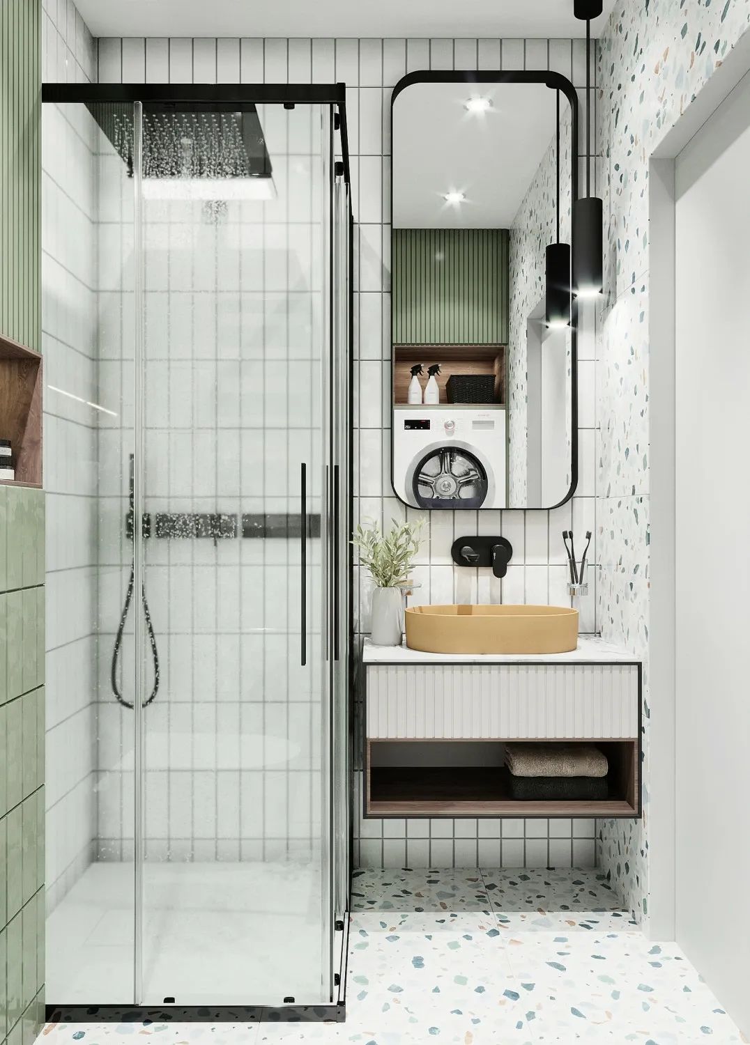 24㎡绿色小公寓丨MAROOMI-19