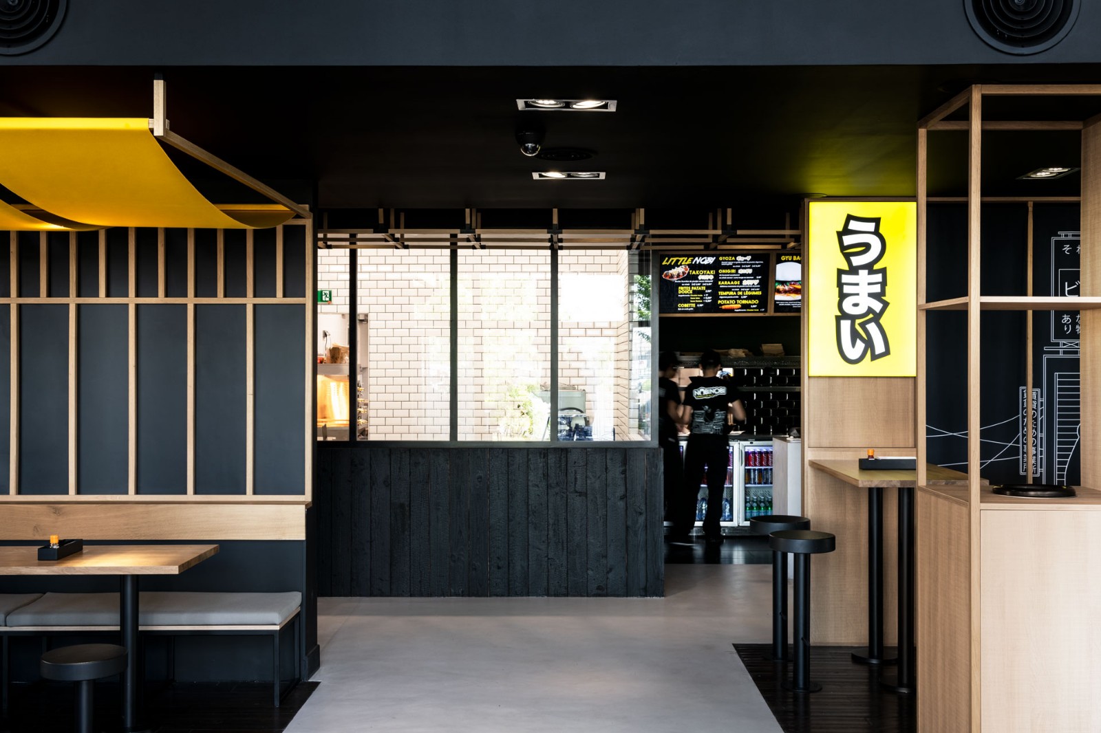 法式设计公司打造日式餐厅，时空穿越的怀旧街头风-8