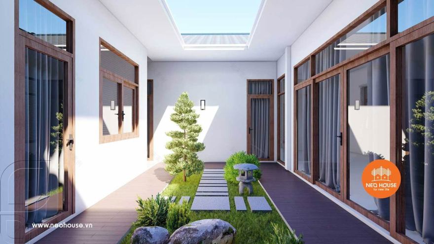 现代简约一层泰式别墅设计丨NEOHouse Thiết Kế Biệt Thự-9