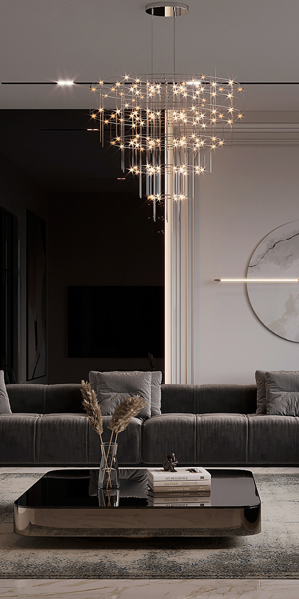 客厅丨Mohammed Yossef-7