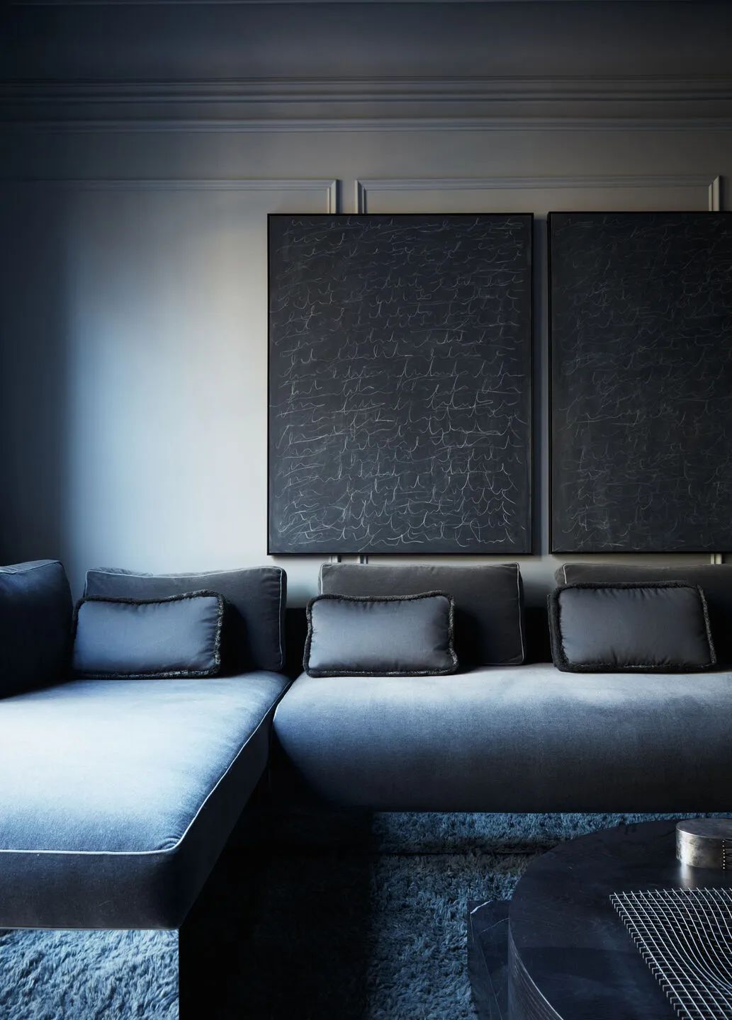 黑暗与暴风雨褐砂石丨美国新泽西丨水晶辛克莱设计-23