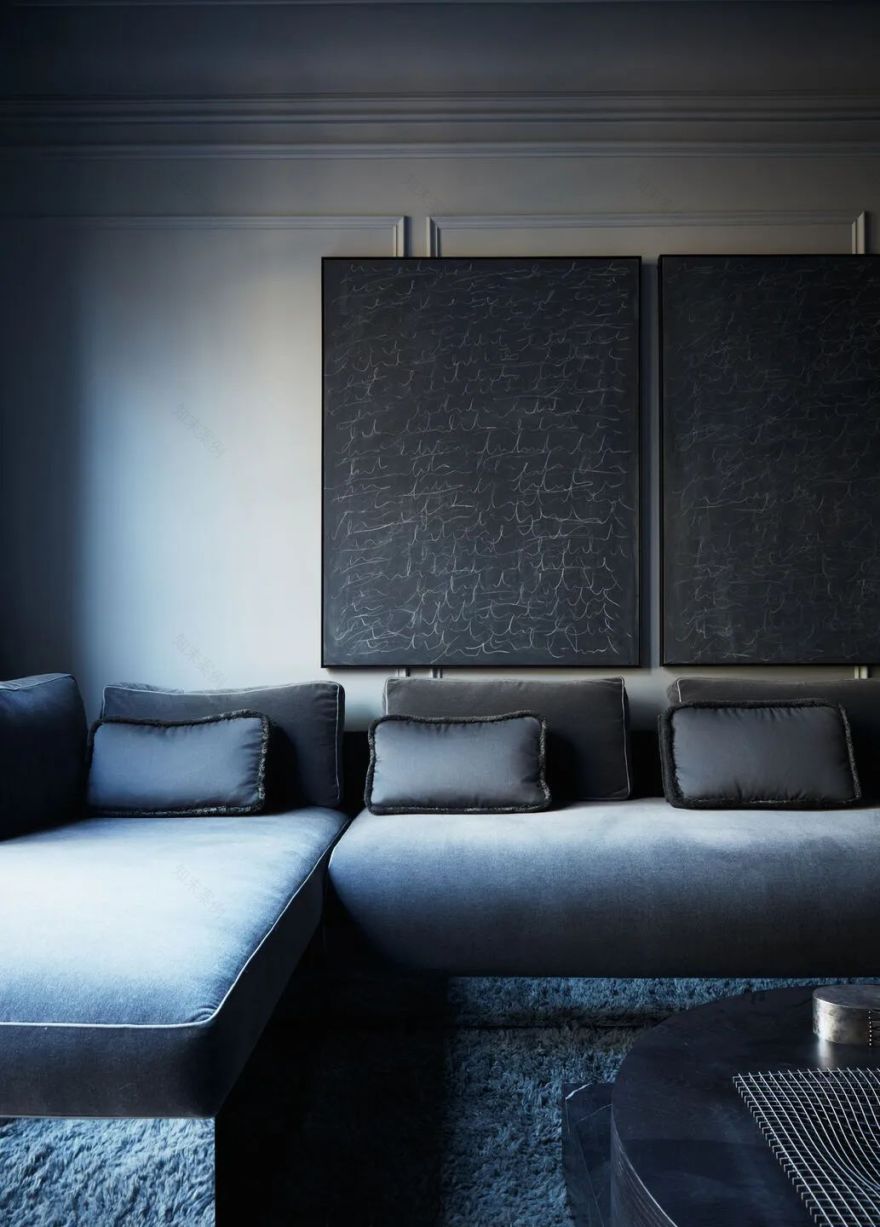 黑暗与暴风雨褐砂石丨美国新泽西丨水晶辛克莱设计-23