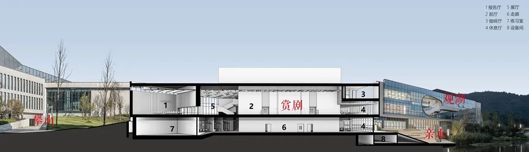 【AT】同济设计作品|地形共生，成都工业学院宜宾校区学生活动中心-69
