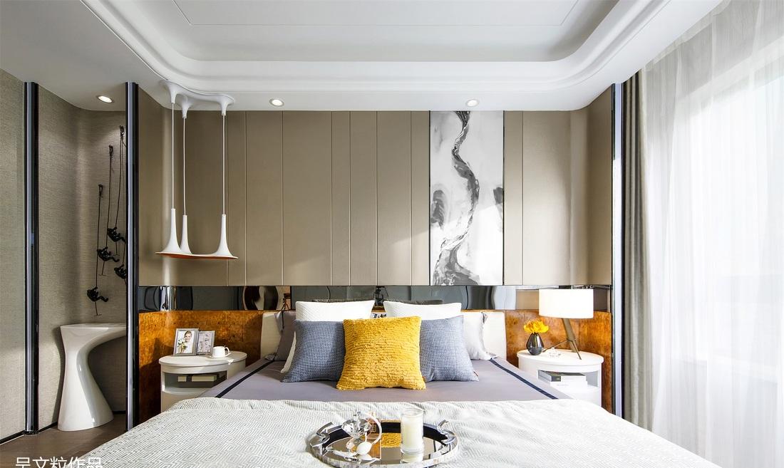 吴文粒丨样板间丨杭州·长龙领航90户型样板房-2