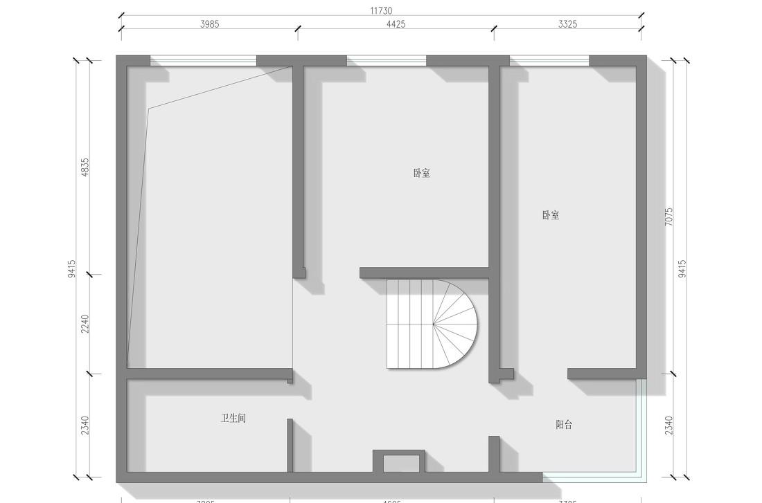 奶油白 loft 设计-38