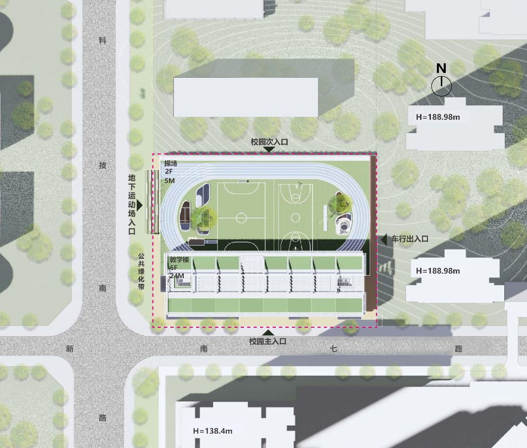 深圳市高新小学新建工程（设计）丨中国深圳丨深圳市库博建筑设计事务所有限公司+深圳市立方都市工程设计有限公司-97