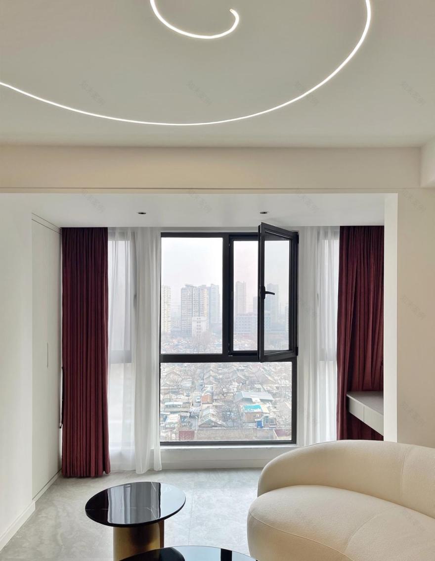 小户型现代轻奢设计典范-4